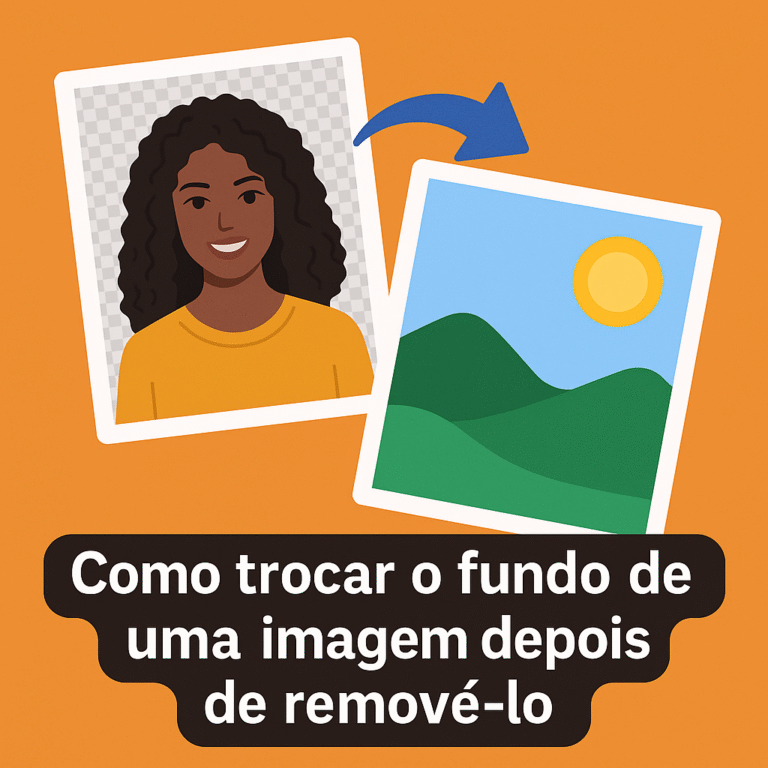 Como trocar o fundo de uma imagem depois de removê-lo (passo a passo)
