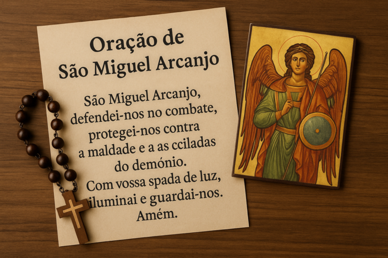 Oração de São Miguel Arcanjo: o que ninguém conta sobre ela