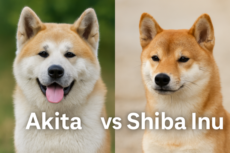 Akita vs Shiba Inu – Diferenças, Semelhanças e Qual Raça Combina com Você