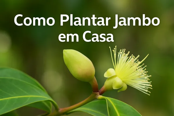 Como Plantar Jambo em Casa: Guia Prático de Cultivo no Quintal ou em Vasos