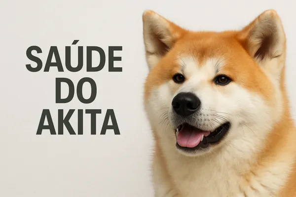 Saúde do Akita – Doenças Comuns, Cuidados Veterinários e Expectativa de Vida