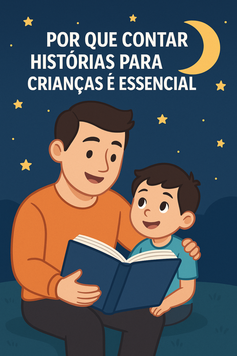 Por que Contar Histórias para Crianças é Essencial no Desenvolvimento