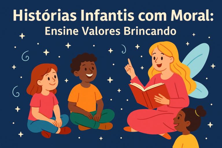 Histórias Infantis com Moral: Ensine Valores Brincando