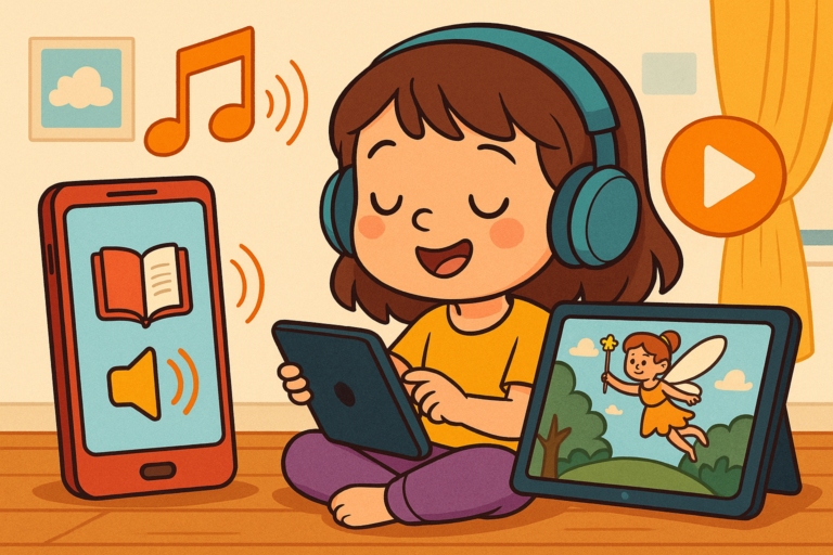 Histórias Infantis em Áudio e Vídeo: Onde Encontrar e Como Usar
