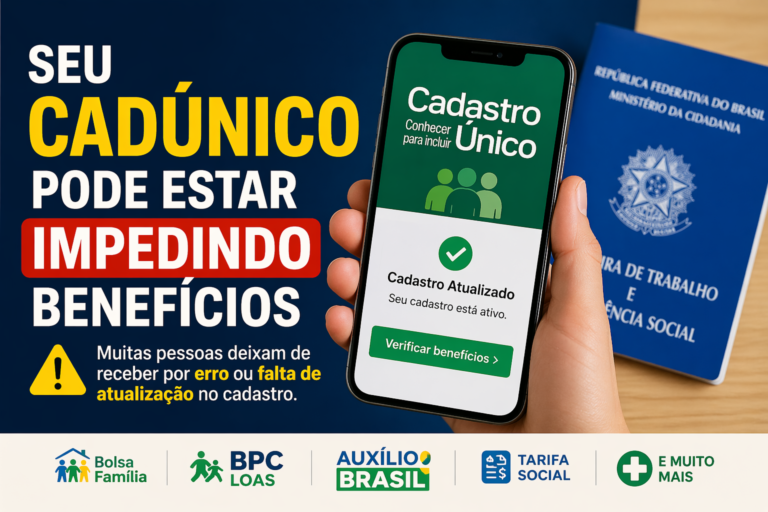 Seu CadÚnico Pode Estar Fazendo Você Perder Benefícios
