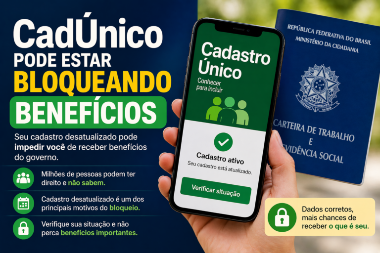 CadÚnico pode estar bloqueando benefícios